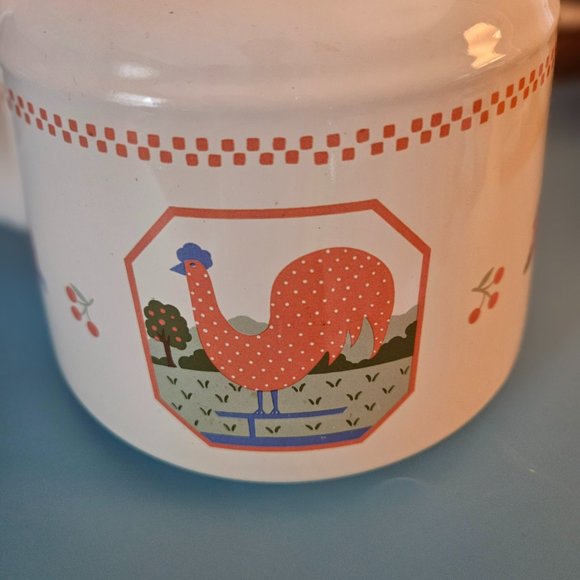 vintage raintree heart and home collection farm scene teapot 1.5 quart Japan - Picture 3 of 8